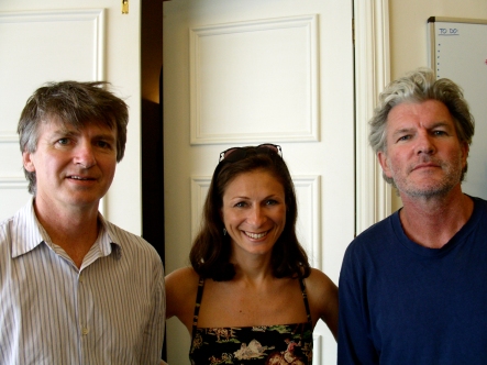 Interviews and photos with Neil Finn and Tim Finn in Auckland, New Zealand
